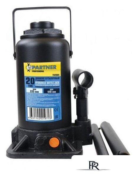 Бутылочный домкрат Partner PA-T92004 20т - Изображение №2 — Интернет-магазин ПроЗаказ