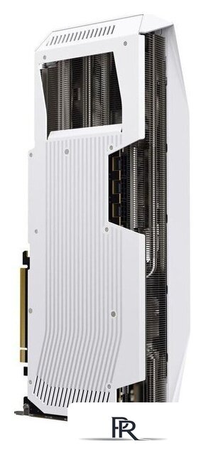 Видеокарта XFX Mercury AMD Radeon RX 9070 XT OC White Magnetic Air Edition RGB RX-97TMARGW9 - Изображение №3 — Интернет-магазин ПроЗаказ