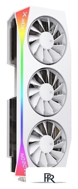 Видеокарта XFX Mercury AMD Radeon RX 9070 XT OC White Magnetic Air Edition RGB RX-97TMARGW9 - Изображение №2 — Интернет-магазин ПроЗаказ
