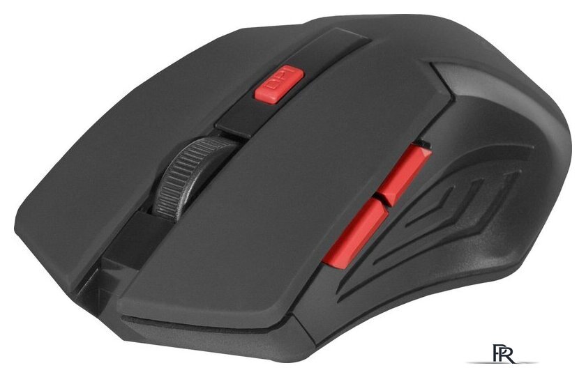 Мышь Defender Accura MM-275 (черный/красный) - Изображение №2 — Интернет-магазин ПроЗаказ