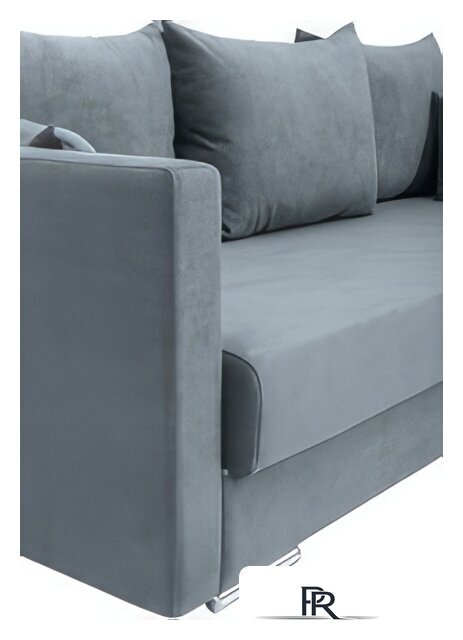 Диван Krones Эллада мод.2 (велюр, графит) - Изображение №3 — Интернет-магазин ПроЗаказ