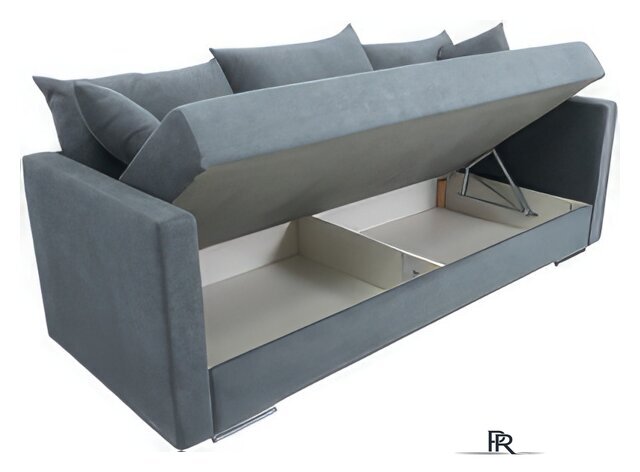 Диван Krones Эллада мод.2 (велюр, графит) - Изображение №2 — Интернет-магазин ПроЗаказ