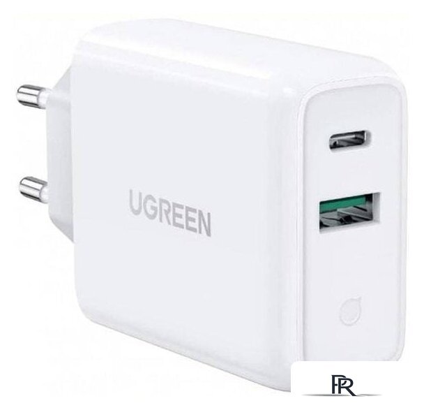 Сетевое зарядное Ugreen CD170 60468 (белый) - Изображение №1 — Интернет-магазин ПроЗаказ