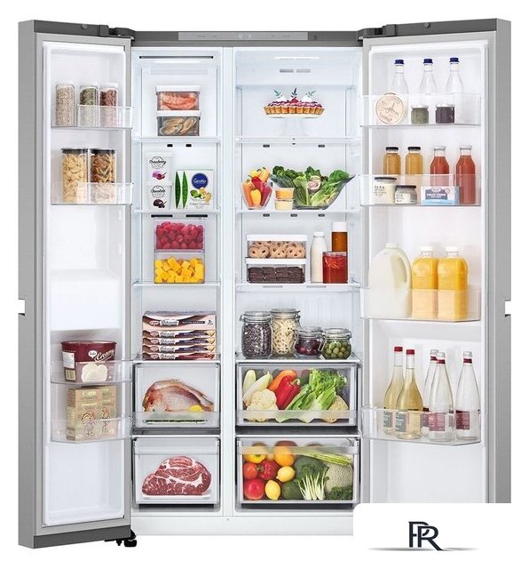 Холодильник side by side LG GC-B257KMHW - Изображение №3 — Интернет-магазин ПроЗаказ
