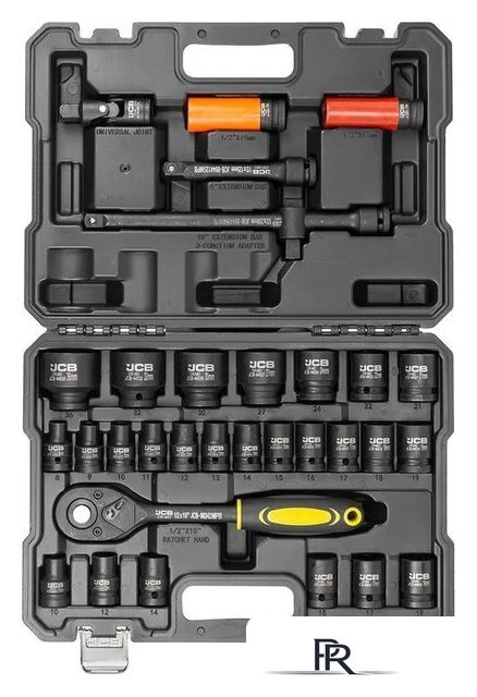 Универсальный набор инструментов JCB 4323-5MPB (60553) - Изображение №10 — Интернет-магазин ПроЗаказ
