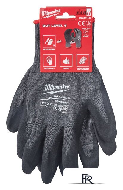 Нитриловые перчатки Milwaukee Cut level 5/E 11/XXL 4932471427 - Изображение №2 — Интернет-магазин ПроЗаказ