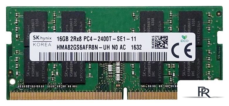 Оперативная память Hynix 16GB DDR4 SODIMM PC4-19200 HMA82GS6AFR8N-UHN0 - Изображение №1 — Интернет-магазин ПроЗаказ