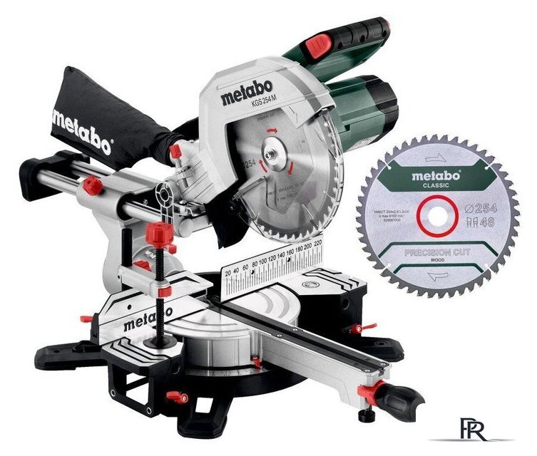 Торцовочная пила Metabo KGS 254 M Set 613254900 - Изображение №1 — Интернет-магазин ПроЗаказ