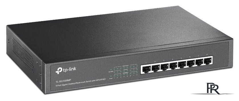 Неуправляемый коммутатор TP-Link TL-SG1008MP - Изображение №2 — Интернет-магазин ПроЗаказ