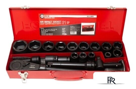 Набор трещотка с головками ForceKraft FK-6212-5MPB (21 предмет) - Изображение №1 — Интернет-магазин ПроЗаказ