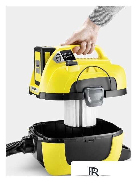 Пылесос Karcher WD 1 Compact Battery Set 1.198-301.0 - Изображение №10 — Интернет-магазин ПроЗаказ