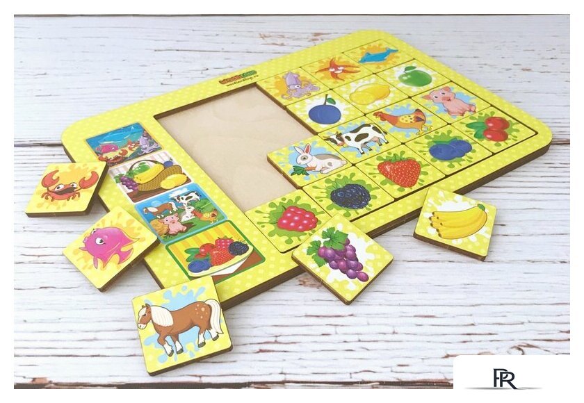 Мозаика/пазл WoodLand Toys Ассоциации 093101 - Изображение №2 — Интернет-магазин ПроЗаказ
