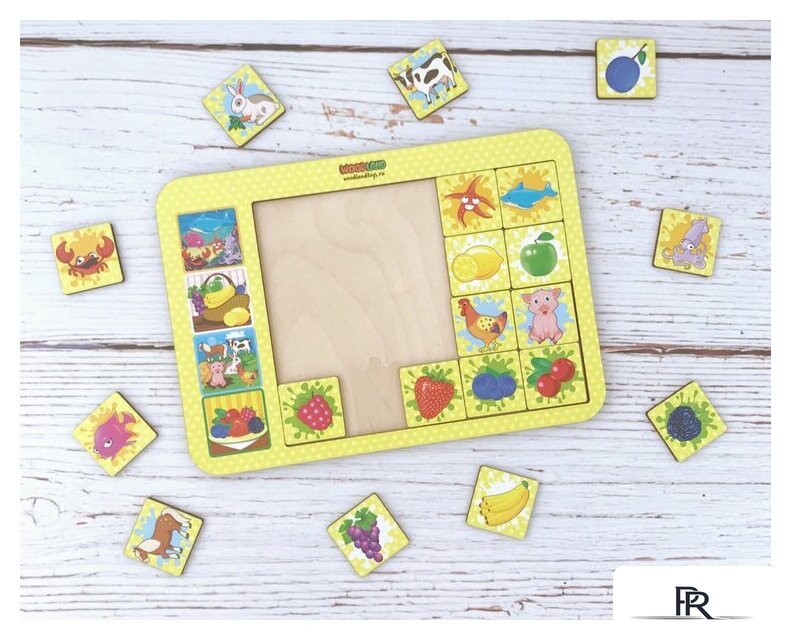 Мозаика/пазл WoodLand Toys Ассоциации 093101 - Изображение №3 — Интернет-магазин ПроЗаказ