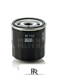 Масляный фильтр MANN-filter W712 - Изображение №1 — Интернет-магазин ПроЗаказ