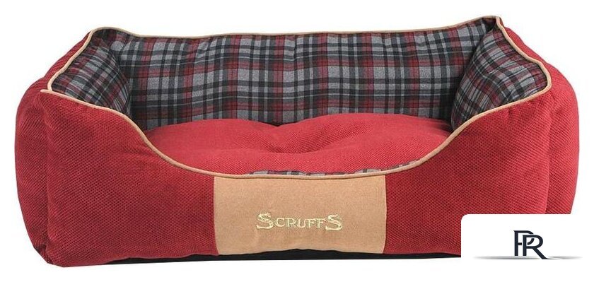 Лежак Scruffs Highland 932084 (красный) - Изображение №1 — Интернет-магазин ПроЗаказ