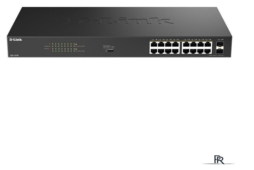 Неуправляемый коммутатор D-Link DGS-1018P/B1A - Изображение №2 — Интернет-магазин ПроЗаказ