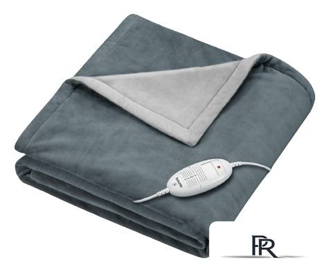 Электрическое одеяло Beurer HD 75 Cosy Dark Grey - Изображение №1 — Интернет-магазин ПроЗаказ