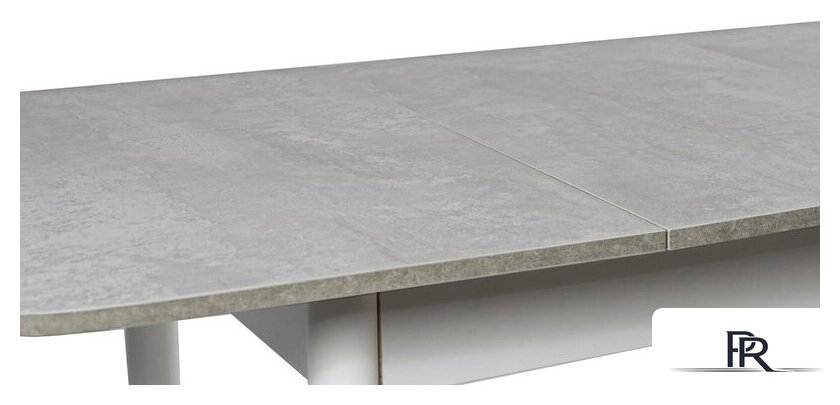 Кухонный стол ВВР ЛДСП Раздвижной (камень светлый/прямое белый) - Изображение №3 — Интернет-магазин ПроЗаказ