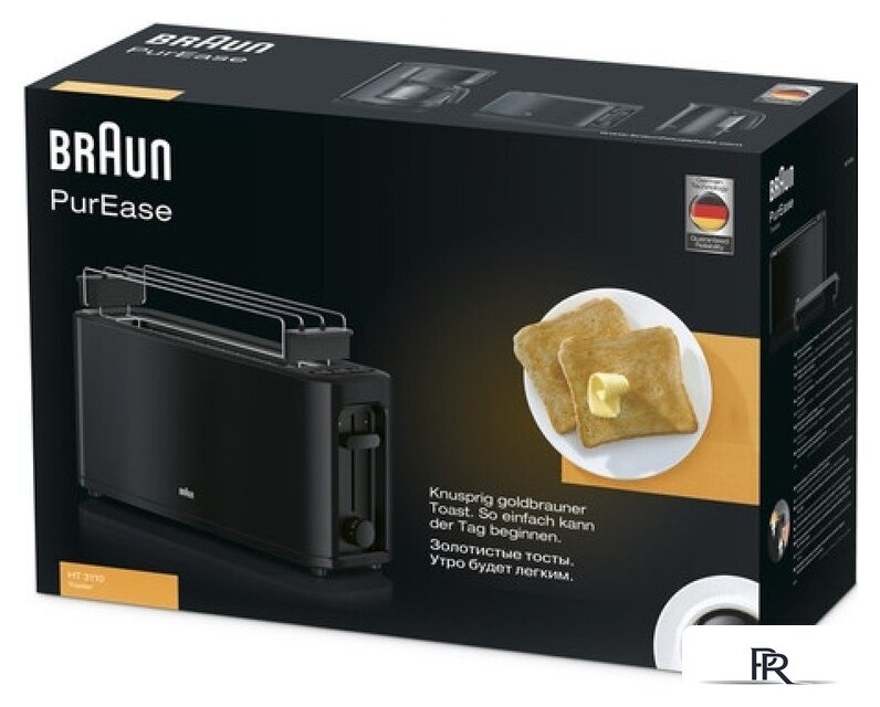 Тостер Braun PurEase HT3110 BK - Изображение №3 — Интернет-магазин ПроЗаказ