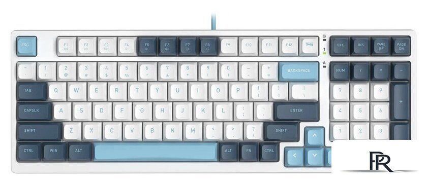 Клавиатура A4Tech Fstyler FS300 Panda Snowboarding - Изображение №2 — Интернет-магазин ПроЗаказ