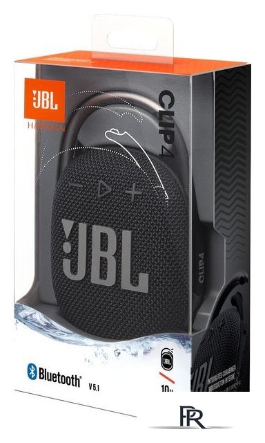 Беспроводная колонка JBL Clip 4 (черный) - Изображение №10 — Интернет-магазин ПроЗаказ