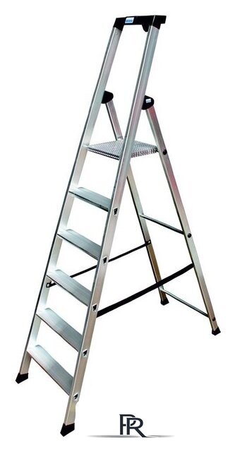 Лестница-стремянка Krause Solido 6 ступеней - Изображение №1 — Интернет-магазин ПроЗаказ