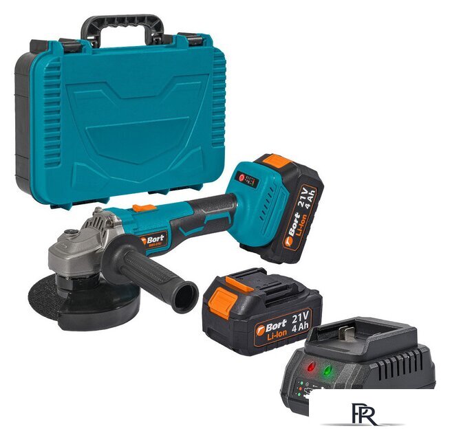 Угловая шлифмашина Bort BWS-21LI (с 2-мя АКБ, кейс) - Изображение №1 — Интернет-магазин ПроЗаказ