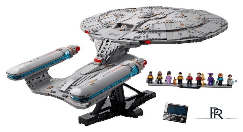 Конструктор LEGO Icons 10356 Звездный путь: USS Энтерпрайз NCC-1701-D - Изображение №2 — Интернет-магазин ПроЗаказ