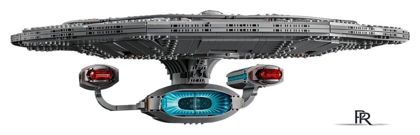 Конструктор LEGO Icons 10356 Звездный путь: USS Энтерпрайз NCC-1701-D - Изображение №6 — Интернет-магазин ПроЗаказ