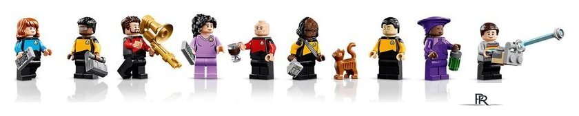 Конструктор LEGO Icons 10356 Звездный путь: USS Энтерпрайз NCC-1701-D - Изображение №8 — Интернет-магазин ПроЗаказ