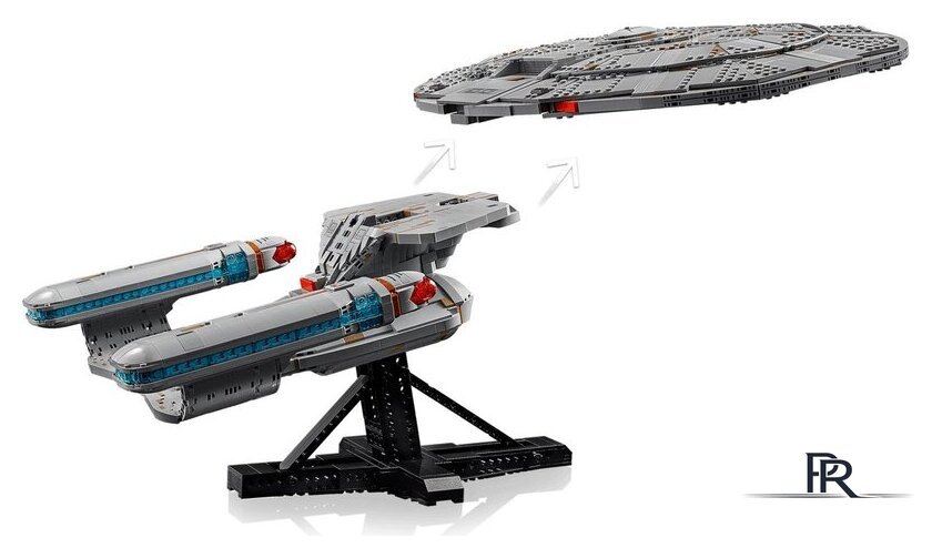 Конструктор LEGO Icons 10356 Звездный путь: USS Энтерпрайз NCC-1701-D - Изображение №7 — Интернет-магазин ПроЗаказ