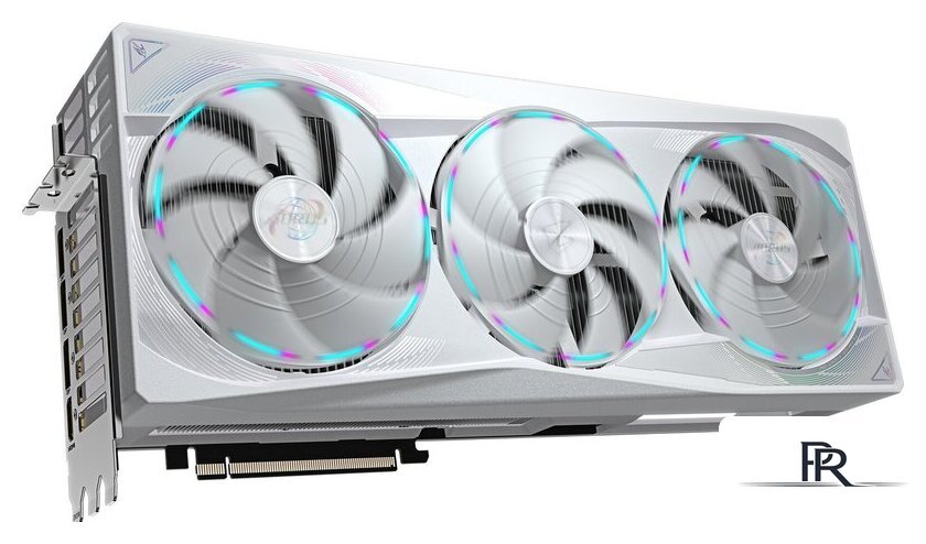 Видеокарта Gigabyte Aorus GeForce RTX 5090 Stealth Ice 32G GV-N5090AORUSST ICE-32GD - Изображение №3 — Интернет-магазин ПроЗаказ