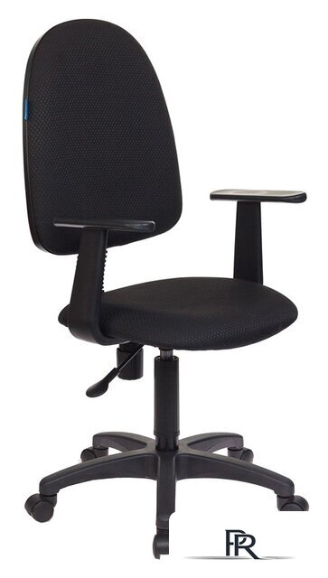 Офисное кресло Бюрократ CH-1300/T-15-21 (черный) - Изображение №1 — Интернет-магазин ПроЗаказ