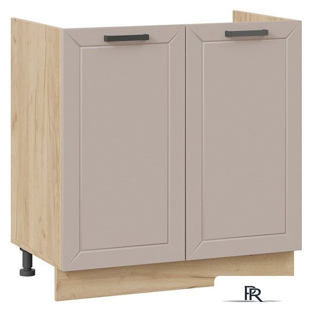 Шкаф напольный Трия Лорас 1Н8М (дуб крафт золотой/холст латте) - Изображение №1 — Интернет-магазин ПроЗаказ