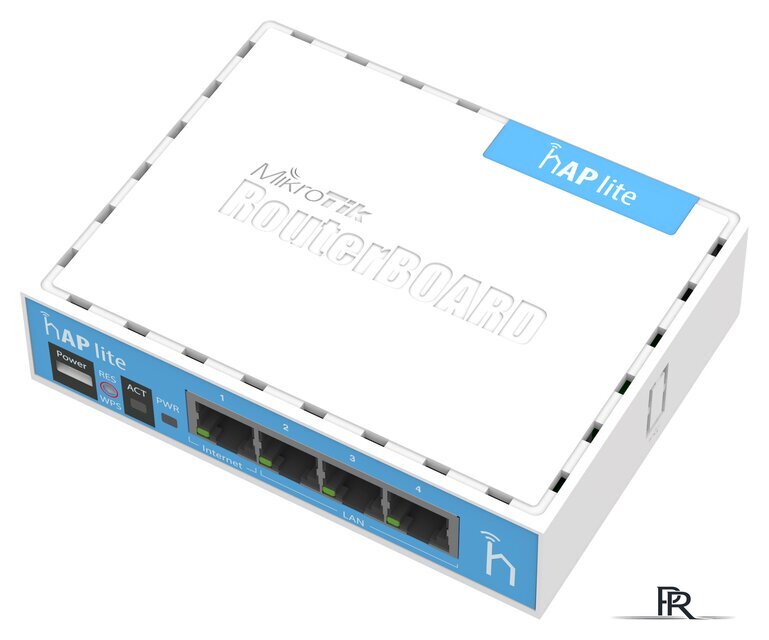 Wi-Fi роутер Mikrotik hAP lite (RB941-2nD) - Изображение №1 — Интернет-магазин ПроЗаказ
