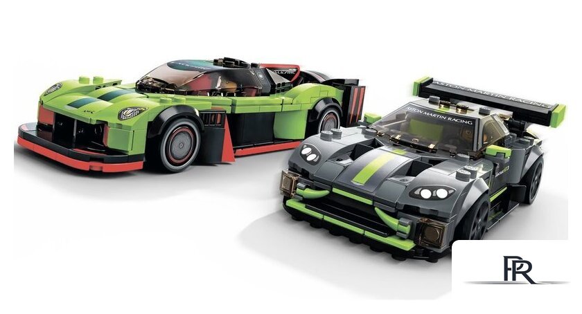 Конструктор LEGO Speed Champions 76910 Aston Martin Valkyrie AMR Pro+Vantage GT3 - Изображение №2 — Интернет-магазин ПроЗаказ