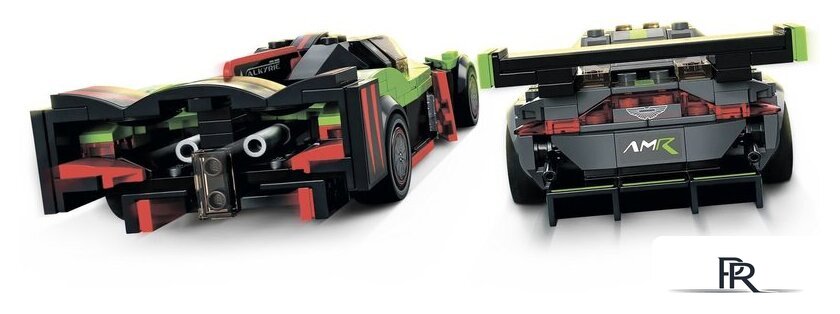 Конструктор LEGO Speed Champions 76910 Aston Martin Valkyrie AMR Pro+Vantage GT3 - Изображение №6 — Интернет-магазин ПроЗаказ