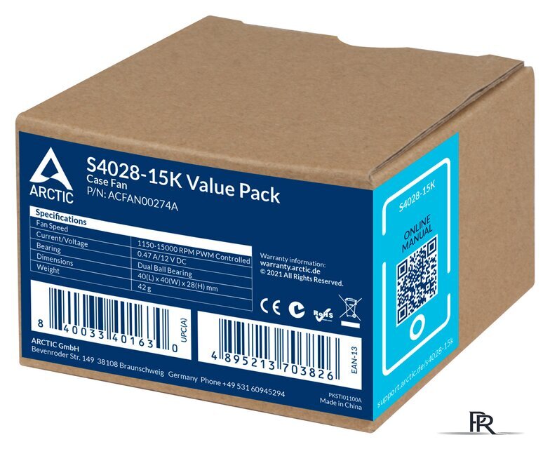Вентилятор для сервера Arctic S4028-15K (5 шт) ACFAN00274A - Изображение №7 — Интернет-магазин ПроЗаказ