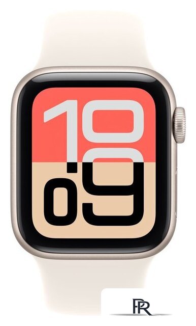 Умные часы Apple Watch SE 3 40 мм (алюминиевый корпус, звездный свет/звездный свет, спортивный силиконовый ремешок S/M) - Изображение №2 — Интернет-магазин ПроЗаказ