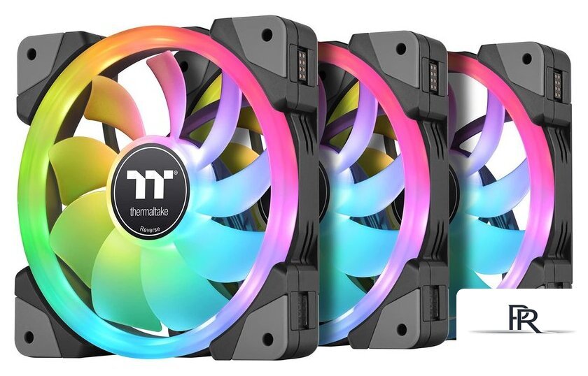 Комплект вентиляторов для корпуса с контроллером Thermaltake SWAFAN EX12 RGB CL-F143-PL12SW-A - Изображение №1 — Интернет-магазин ПроЗаказ