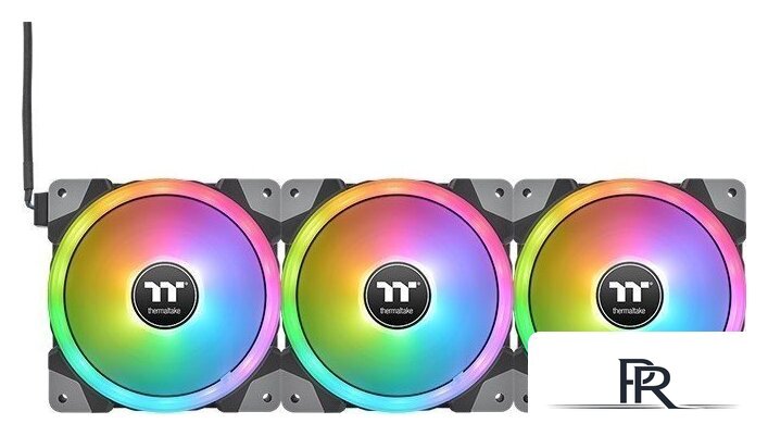 Комплект вентиляторов для корпуса с контроллером Thermaltake SWAFAN EX12 RGB CL-F143-PL12SW-A - Изображение №2 — Интернет-магазин ПроЗаказ