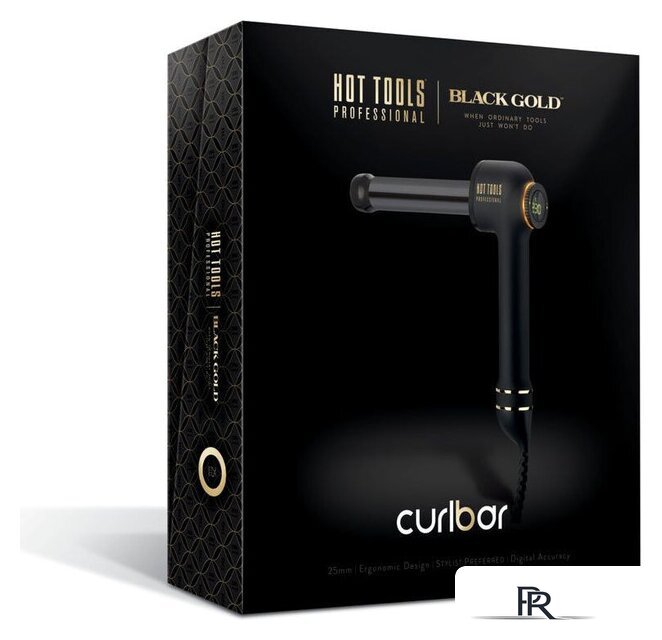 Стайлер для завивки Hot Tools Black Gold Curlbar 25mm - Изображение №5 — Интернет-магазин ПроЗаказ