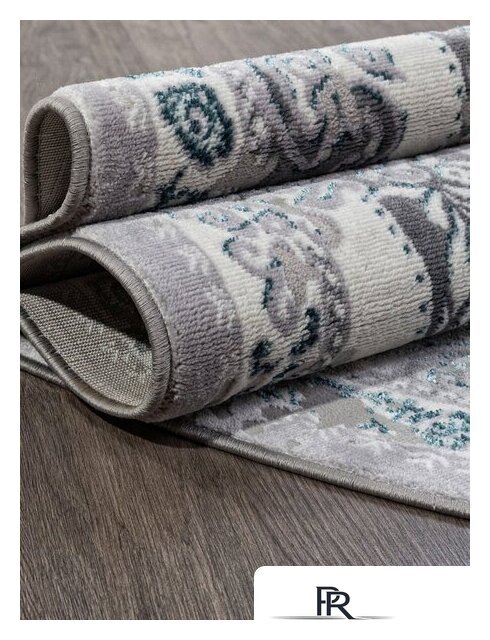 Ковер для жилой комнаты Merinos Palermo F290-OVAL-GRAY (1.6х2.3) - Изображение №3 — Интернет-магазин ПроЗаказ