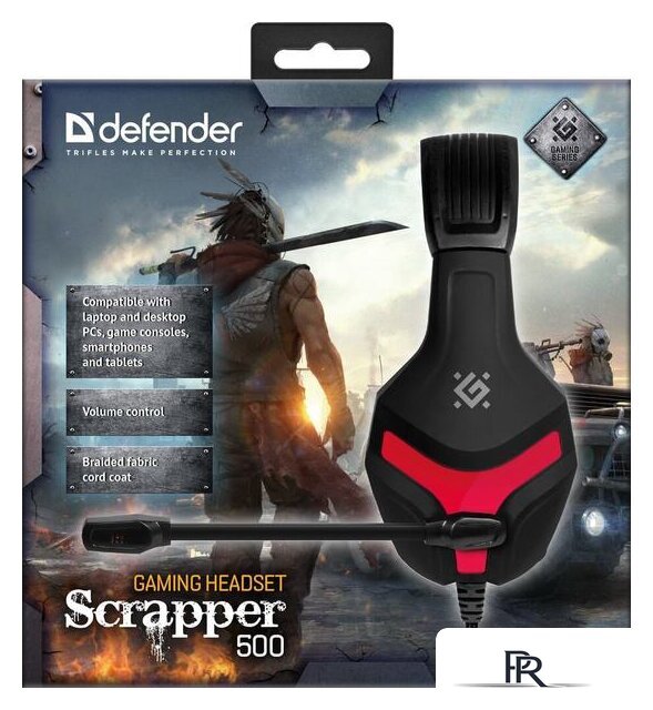 Наушники Defender Scrapper 500 (черный/красный) - Изображение №8 — Интернет-магазин ПроЗаказ