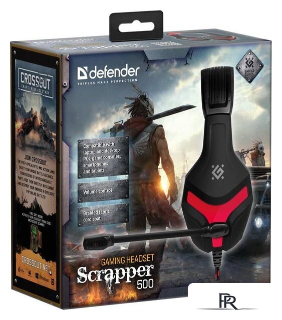 Наушники Defender Scrapper 500 (черный/красный) - Изображение №9 — Интернет-магазин ПроЗаказ