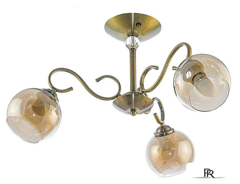 Люстра средней высоты Aitin Pro НПБ N3553/3 (бронза) - Изображение №1 — Интернет-магазин ПроЗаказ