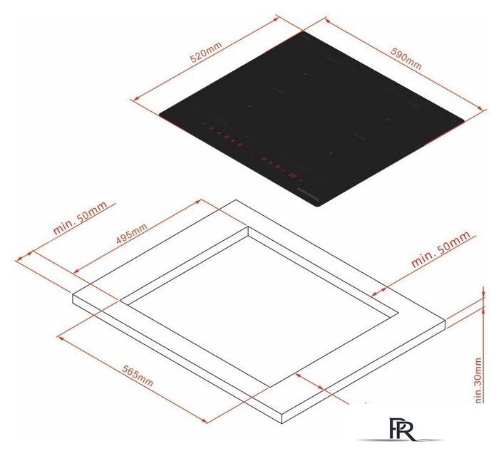Варочная панель KUPPERSBERG ICI 628 - Изображение №7 — Интернет-магазин ПроЗаказ