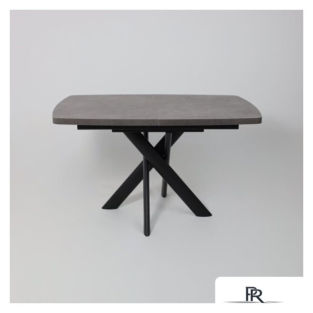 Кухонный стол Мамадома Leonel-130 раздвижной 130-165х85 (дымчатая керамика/черный) - Изображение №18 — Интернет-магазин ПроЗаказ