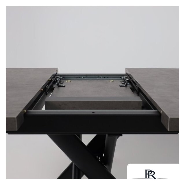 Кухонный стол Мамадома Leonel-130 раздвижной 130-165х85 (дымчатая керамика/черный) - Изображение №15 — Интернет-магазин ПроЗаказ