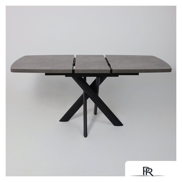 Кухонный стол Мамадома Leonel-130 раздвижной 130-165х85 (дымчатая керамика/черный) - Изображение №21 — Интернет-магазин ПроЗаказ